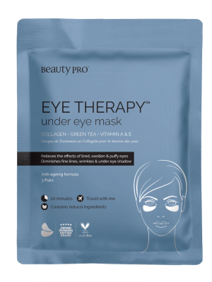 BeautyPro EYE THERAPY  Collagen Under Eye Mask with Green Tea Extract 3 x 3.5g