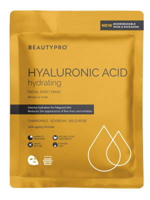 BeautyPro HYALURONIC ACID Hydrating Sheet Mask