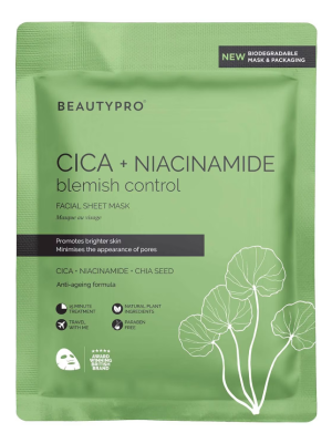 BeautyPro Cica + Niacinamide Face Mask 22ml