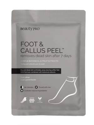 BeautyPro FOOT & CALLUS PEEL with over 17 Botanical and Fruit Extracts 40g