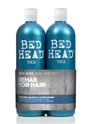 Bed Head by Tigi Urban Antidotes Recovery Shampoo and Conditioner for Dry Hair 2x750ml