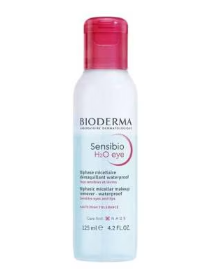 BIODERMA Sensibio H2O Eye Biphasic Micellar Makeup Remover 125ml