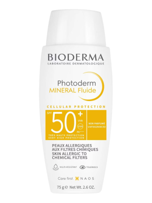 BIODERMA Photoderm Mineral Sunscreen Spray Intolerant Skin SPF50+ 75g