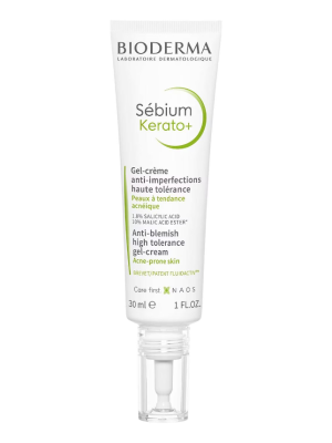 BIODERMA Sébium Kerato+ Anti-Blemish High Tolerance Gel-Cream 30ml