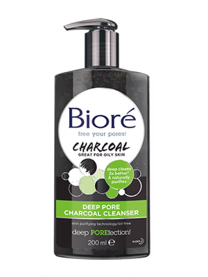 Biore Deep Pore Charcoal Cleanser 200ml