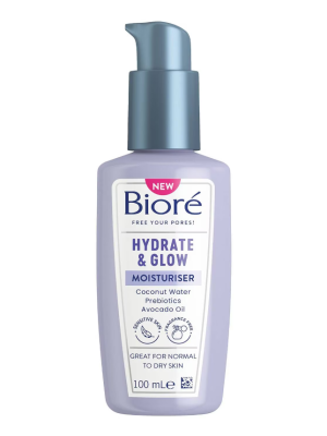 BIORE Hydrate & Glow Daily Moisturiser 100ml