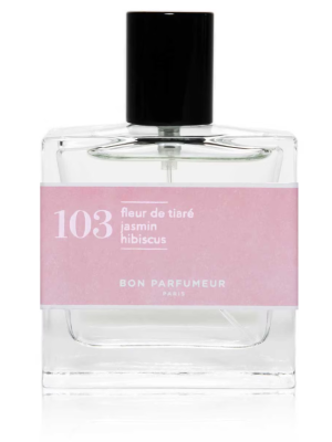 Bon Parfumeur 103 Tiare Flower Jasmine Hibiscus Eau de Parfum 30ml