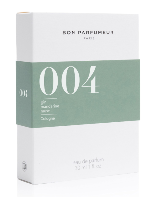 Bon Parfumeur 004 Gin, Mandarin, Musk Eau de Parfum 30ml