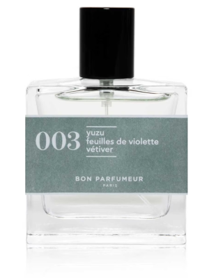 Bon Parfumeur 003 Yuzu Violet Leaves Vetiver Eau de Parfum 30ml