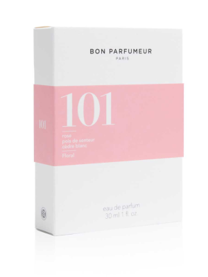 Bon Parfumeur 101 Rose Sweet Pea White Cedar Eau de Parfum 30ml