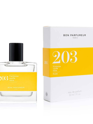 BON PARFUMEUR 203 Raspberry Vanilla Blackberry Eau de Cologne 100ml