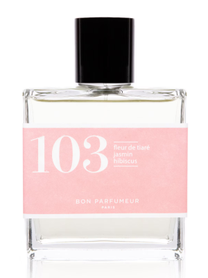 Bon Parfumeur 103 Tiare Flower Jasmine Hibiscus Eau de Parfum 100ml