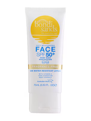 Bondi Sands Sunscreen Lotion SPF50+ Face 75ml