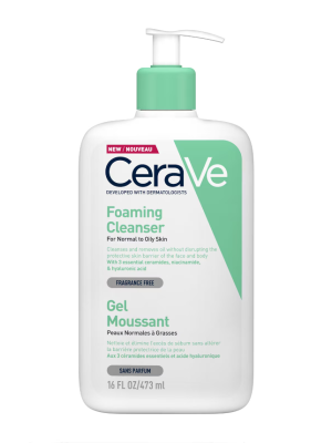 CeraVe Foaming Cleanser for Normal to Oily Skin 473ml