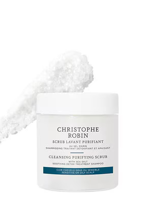 Christophe Robin Cleansing Purifying Scrub With Sea Salt 75ml