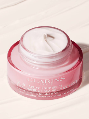 CLARINS Multi-Active Smoothing and Radiance Boosting Day Cream SPF 15 – All Skin Types 50ml