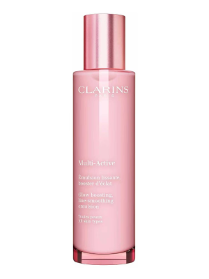 CLARINS Multi-Active Smoothing and Radiance Boosting Emulsion – All Skin Types 100 ml