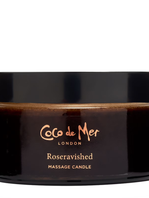 Coco de Mer Roseravished Massage Candle 200g