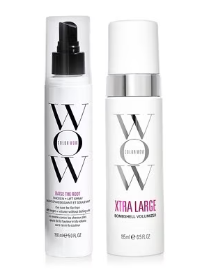 Color Wow Raise the Root Thicken & Lift Spray & Extra Large Bombshell Volumizer