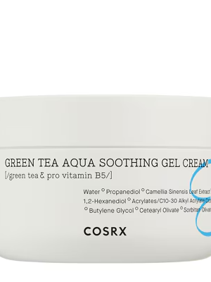 COSRX Hydrium Greentea Aqua Soothing Gel Cream 50ml