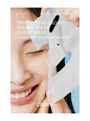 COSRX Hydrium Triple Hyaluronic Water Wave Sheet Mask