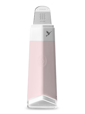 DERMAFLASH® DERMAPORE Ultrasonic Pore Extractor Serum Infuser Icy Pink – USB Plug