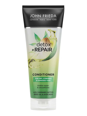 John Frieda Detox and Repair Conditioner For Dry Stressed & Damaged Hair 250ml