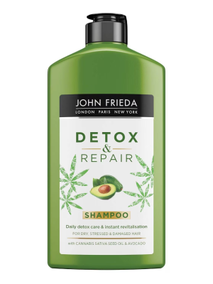 John Frieda Detox and Repair Shampoo For Dry Stressed & Damaged Hair 250ml