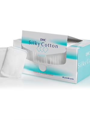 DHC Silky Cotton Cosmetic Pads x 80