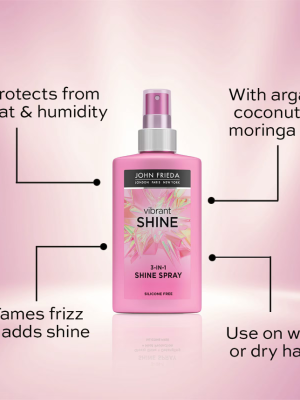 John Frieda Vibrant Shine 3-in-1 Spray 150ml