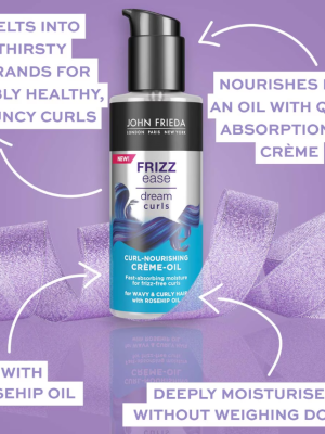 John Frieda Frizz Ease Dream Curls Curl-Nourishing Crème-Oil 100ml