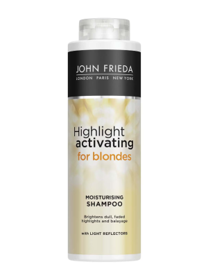 John Frieda Sheer Blonde Highlight Activating Moisturising Shampoo for Lighter Blondes 500ml