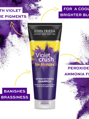 John Frieda Sheer Blonde Violet Crush Tone Correcting Intensive Shampoo 250ml