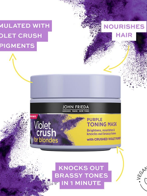 John Frieda Violet Crush Hair Masque 250ml