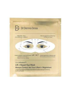 DR DENNIS GROSS DermInfusions Fill + Repair Eye Mask 4 masks