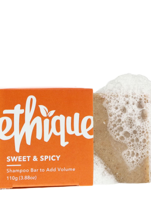 Ethique Sweet & Spicy Volumising Solid Shampoo 110g