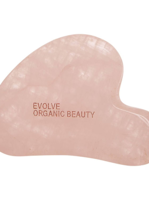 EVOLVE Rose Quartz Gua Sha