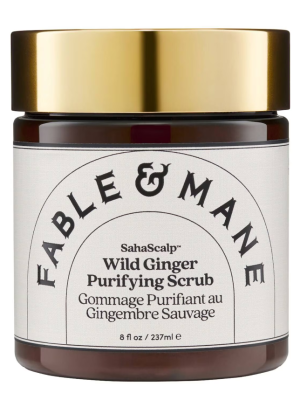 FABLE & MANE SahaScalp™ Wild Ginger Purifying Scrub 237ml