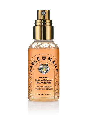 FABLE & MANE HoliRoots™ Hibiscus Hydrating Hair Oil Mist 75ml