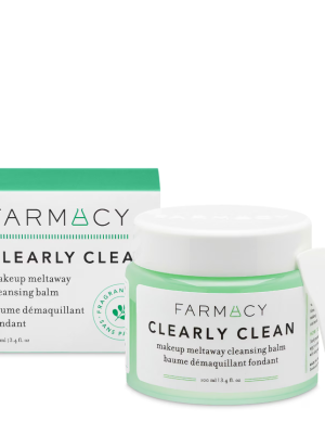 Farmacy Beauty Clearly Clean Makeup Meltaway Cleansing Balm 100ml