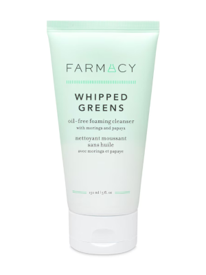 Farmacy Beauty Whipped Greens Oil-Free Foaming Cleanser With Moringa And Papaya 150ml