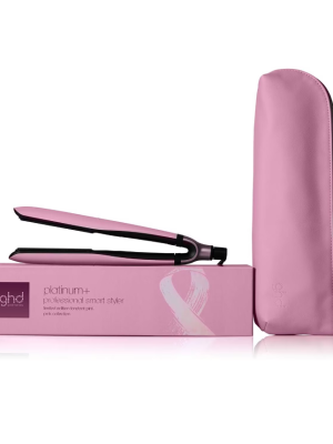 GHD Platinum+ Fondant Pink Charity Edition Hair Straightener