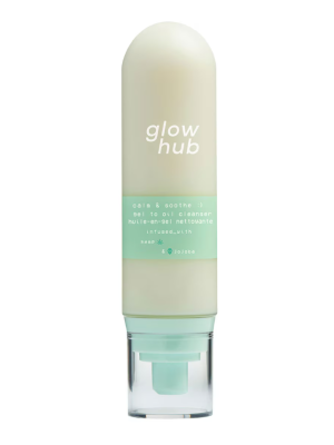 Glow Hub calm & soothe gel to oil cleanser 120ml