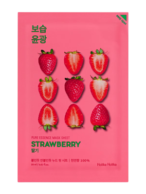 Holika Holika Pure Essence Sheet Mask Strawberry x 3