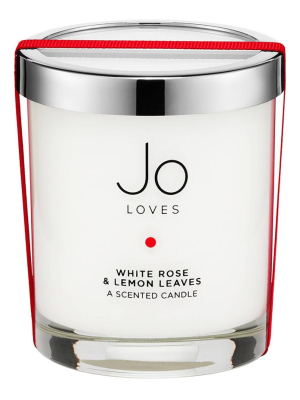 JO LOVES White Rose & Lemon Leaves A Home Candle 185g