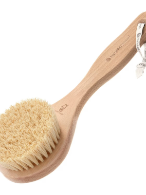 HYDRÉA LONDON Short Handled Body Brush with Cactus Bristle 102g