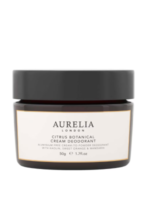 Aurelia London Citrus Botanical Cream Deodorant 50g