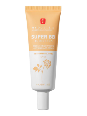 ERBORIAN SUPER BB WITH GINSENG CLAIR – High covering Anti-imperfections care BB FAMILY SUPER BB NUDE 40ML