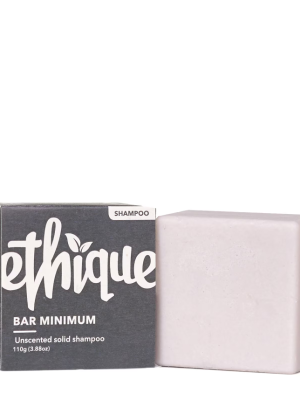 Ethique Bar Minimum Unscented Solid Shampoo 110g