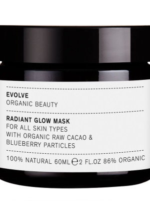 Evolve Beauty Radiant Glow 2-in-1 Mask Scrub 60ml